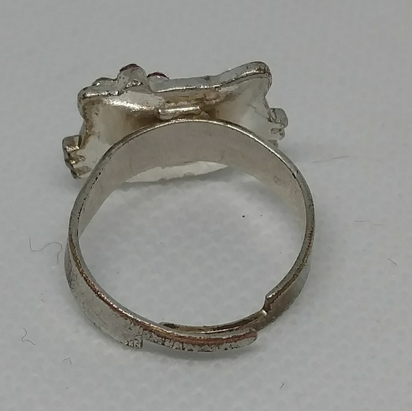 Hello Kitty Rhinestone Adjustable Ring - Picture 3 of 7